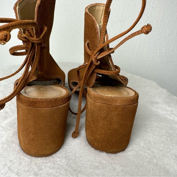 SCHUTZ Binalia Women's Heels Sandals
Bootie Brown Suede Size 8.5 - Picture 5 of 11